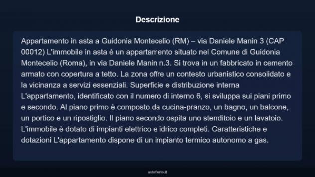 Immobile in asta di 70 m² in vendita a Guidonia Montecelio - Foto 2