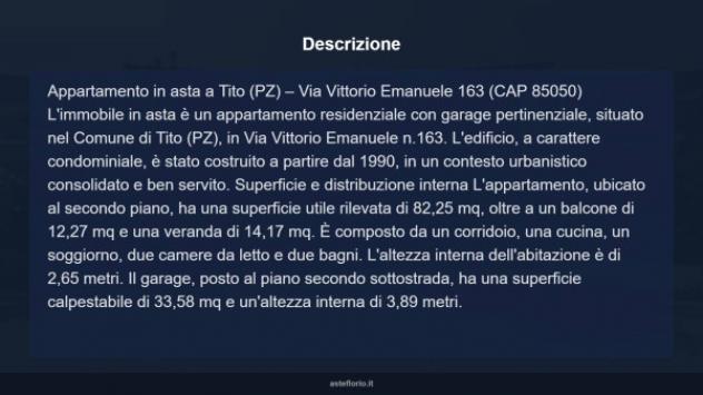 Immobile in asta di 144 m², box auto in vendita a Tito - Foto 18