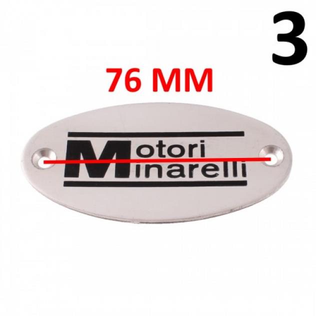 Targhetta carter motore per Minarelli P4 e P6 - Foto 6