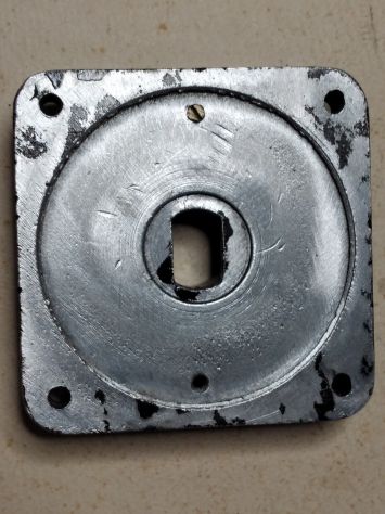 INDICATORE PER BAGNI DI VAGONE FERROVIARIO DI EPOCA POST 2° GUERRA - Foto 2