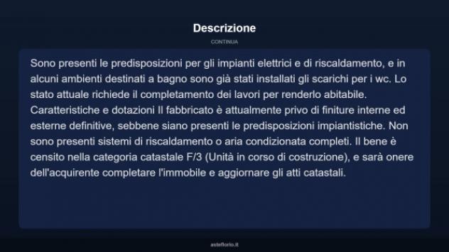 Immobile in asta di 558 m² in vendita a Castelnuovo Cilento - Foto 4