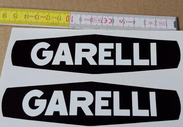 Coppia adesivi serbatoio Garelli Gulp b/n GR 5002017217
