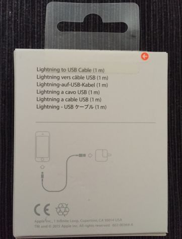 Cavo originale Apple Lightning - Foto 3