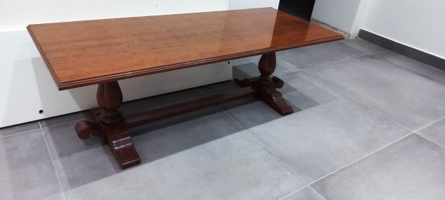 Tavolino da salotto rettangolare vintage 120x50x40h. - Foto 3