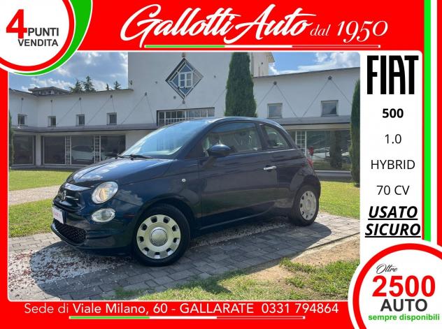 FIAT 500 Hybrid Fiat 500 1.0 hybrid Cult 70cv