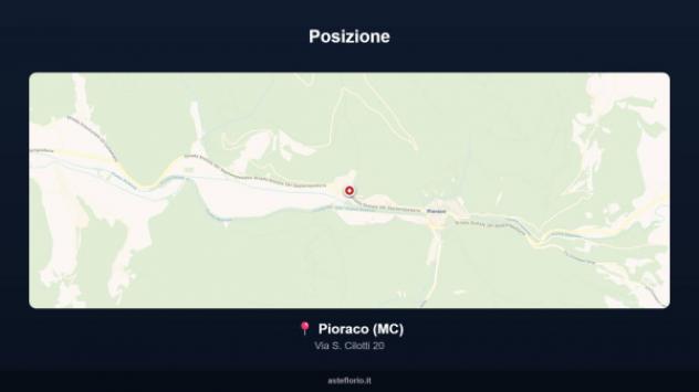 Immobile in asta di 13 m² in vendita a Pioraco - Foto 3