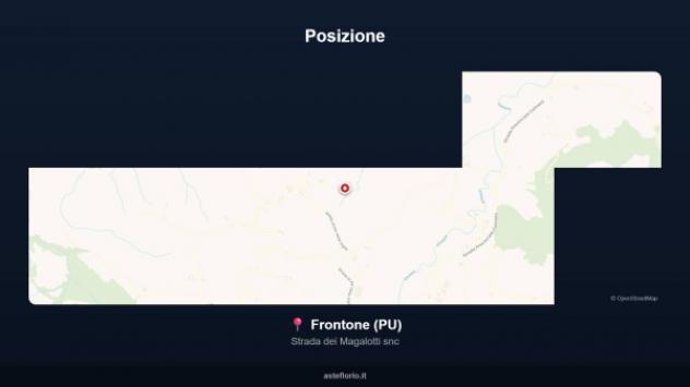 Immobile in asta di 1115 m² in vendita a Frontone - Foto 10