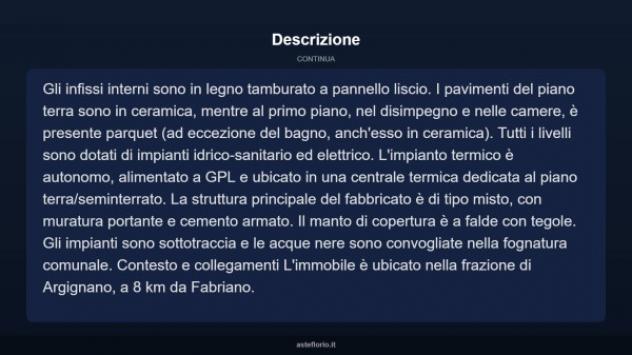 Immobile in asta di 237 m², box auto in vendita a Fabriano - Foto 12