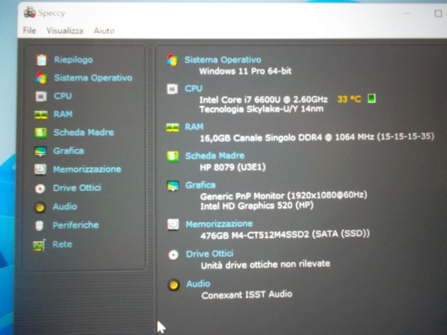 NOTEBOOK HP ELITEBOOK 840 G4  CORE I7+16GB+500SSD+WIN11 - Foto 8
