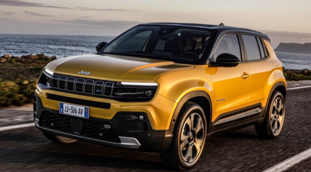 MUSATA MUSO FRONTALE ANTERIORE COMPLETO JEEP AVENGER 2020 TUTTI I MODELLI