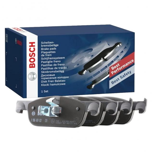 Kit Pastiglie Freno Anteriori BOSCH 0 986 424 021 per Renault Clio IV