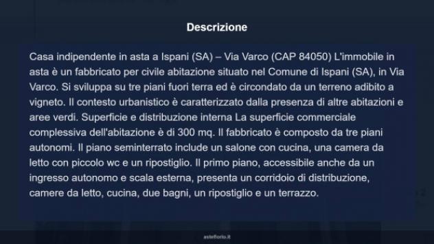 Immobile in asta di 300 m² con più di 5 locali in vendita a Ispani - Foto 18