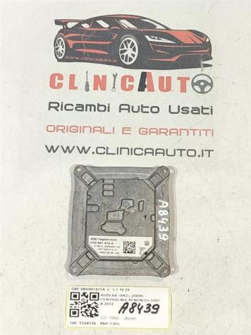 CENTRALINA XENON AUDI A4 Avant (8K5) 8K0907472A CAG (0815)