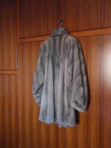 Pelliccia di visone grigio - Foto 2