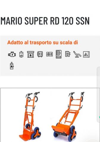 Carrello saliscale elettrico MARIO SUPER RD120 SSN - Foto 4