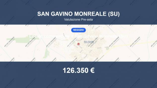 Immobile in asta di 300 m² in vendita a San Gavino Monreale