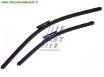SPAZZOLA TERGICRISTALLO FIAT FIORINO 07 ANTERIORE KPL SX+DX PIATTO 650MM+47 &hellip;