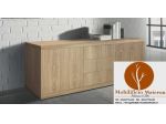 Mobili Rustici Udine Base Credenza Moderna Legno 2 Ante 3 Cassetti Cod.212M