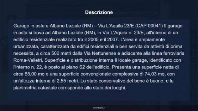 Immobile in asta di 70 m² in vendita a Albano Laziale - Foto 7
