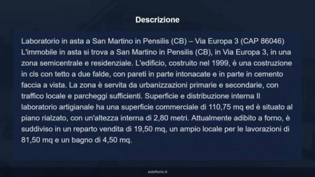 Immobile in asta di 110 m² in vendita a San Martino in Pensilis - Foto 5