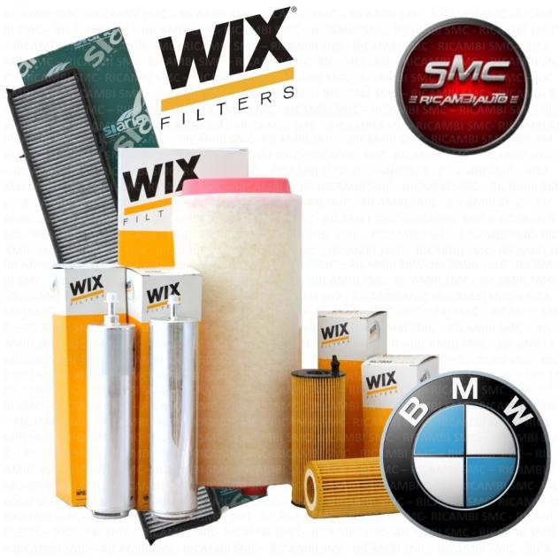 Kit Tagliando Filtri Wix Ktw030 Per Auto Bmw