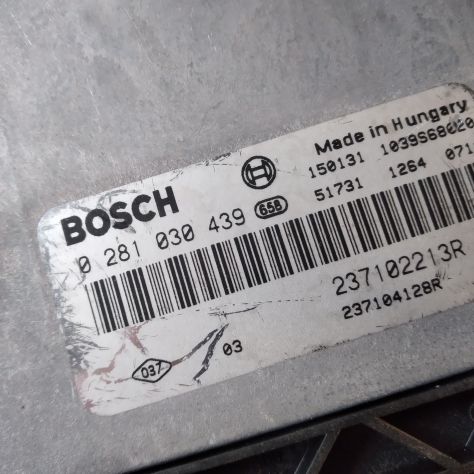 ENTRALINA MOTORE DACIA 1.5 DCI BOSCH 0 281 030 439, 0281030439, 237102213R 0281 - Foto 5