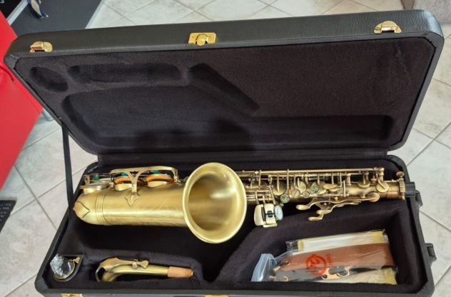 Sax Alto SELMER SA80 Style in Bronzo Satinato Nuovo (Garanzia) - Foto 2