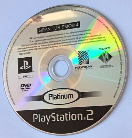 PS2 Gran turismo 4 🇮🇹 Platinum Solo disco Testato funzionante