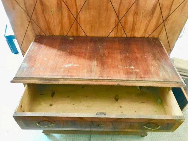 Antica Cassettiera in legno - Foto 4