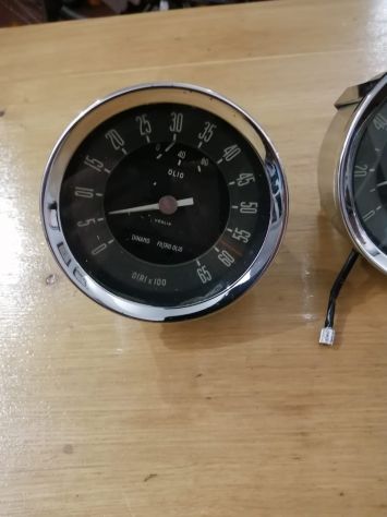Innocenti Morris IM3 IM5 REV COUNTER Contagiri motore Veglia Borletti usato