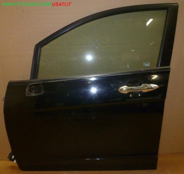 PORTA ANT.S. NERO MET. C/ALZ. HONDA FR-V (BE)  Carrozzeria  Lamierati esterni  Porte  Porta ant. sx. HONDA - FR-V - 01-11-2004 - 01-12-2010