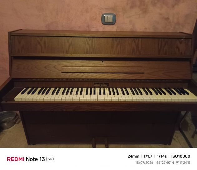 A Milano Vendo pianoforte Zender - Foto 3