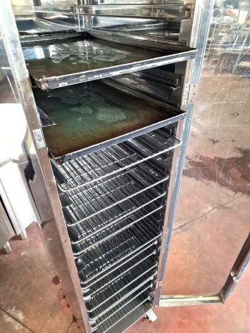 carrello inox chiuso a 20 vani usato - Foto 3
