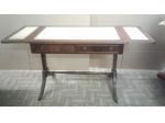 TAVOLO ANTICO D'ANTIQUARIATO STILE '800 '900 IN MOGANO