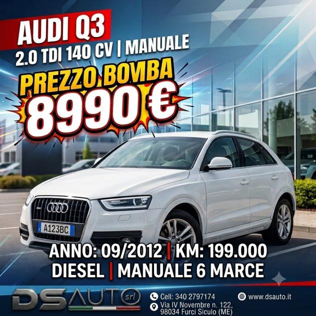 Audi Q3 2.0 TDI Advanced 140CV