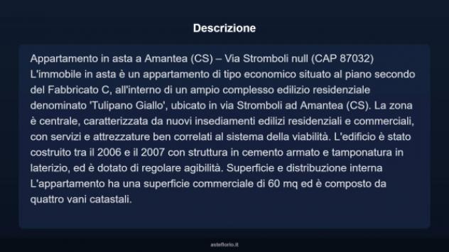 Immobile in asta di 60 m² in vendita a Amantea - Foto 6