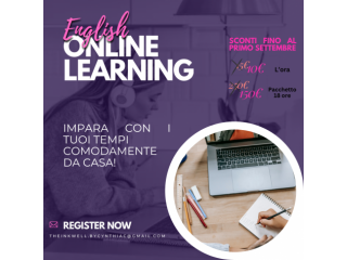 Lezioni di Inglese Online – Coach di Lingua Certificata