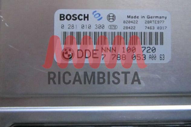 0281010300 Land Rover Freelander 2.0 centralina motore Bosch - Foto 2