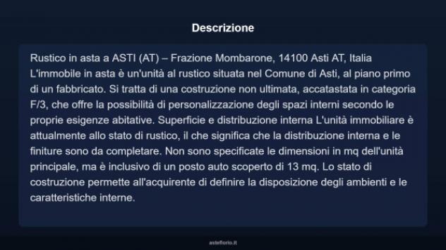 Immobile in asta di 13 m² in vendita a Asti - Foto 2