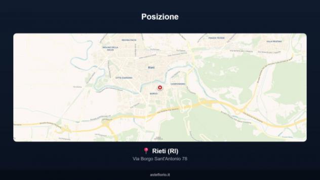 Immobile in asta di 25 m² in vendita a Rieti - Foto 5
