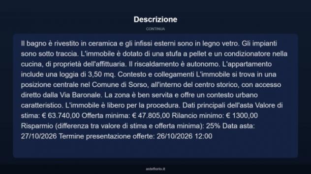 Immobile in asta di 84 m² in vendita a Sorso - Foto 17