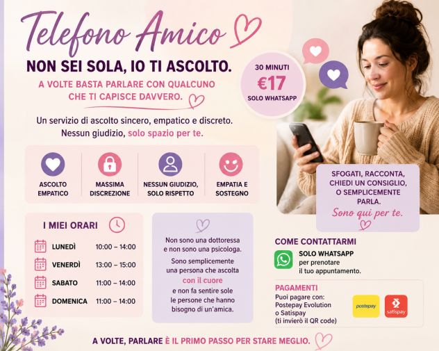 Telefono amico/a💌
