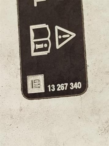 TAPPO SERBATOIO CARBURANTE OPEL Astra J 13281392 13267340 A17DTR (09) - Foto 3