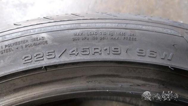 4 gomme 225 45 19 goodyear a562 - Foto 7