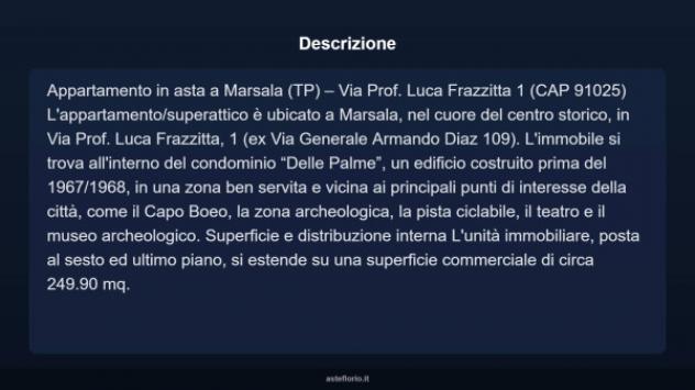 Immobile in asta di 249 m² con più di 5 locali in vendita a Marsala - Foto 4
