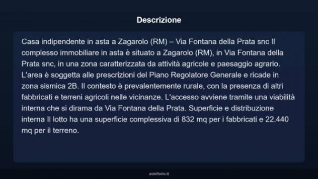 Immobile in asta di 832 m² con più di 5 locali in vendita a Zagarolo - Foto 3