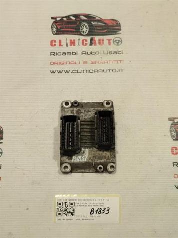 CENTRALINA MOTORE FIAT Punto Berlina 3P 2° Serie 0261206980 00468019640 188A5000 benzina 1242 (9903)