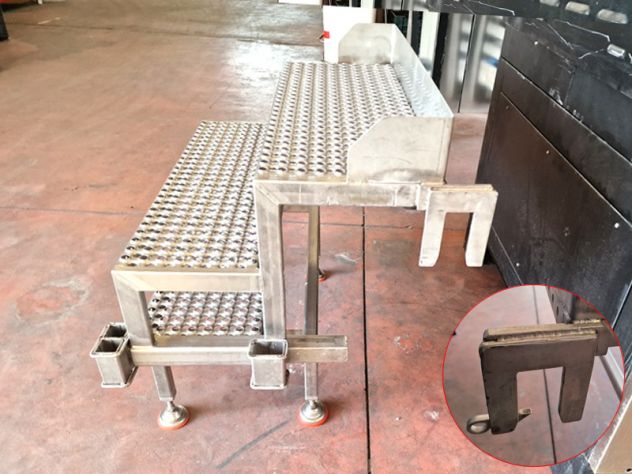 SCALETTE INOX PER IMPASTATRICE USATE - Foto 3