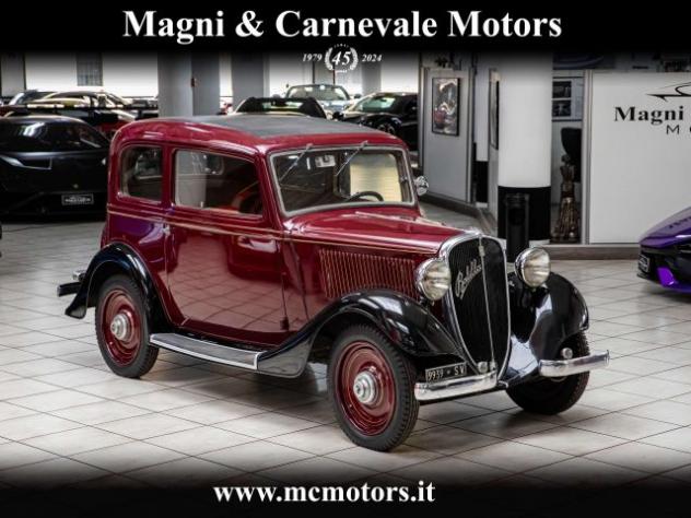 FIAT 508 BALILLA|FOR COLLECTORS rif. 23808249