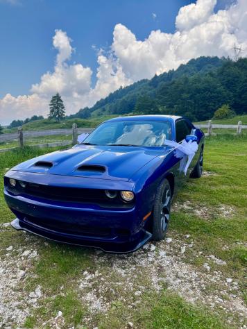 DODGE CHALLENGER 2019 BLU METALLIZZATO - V6